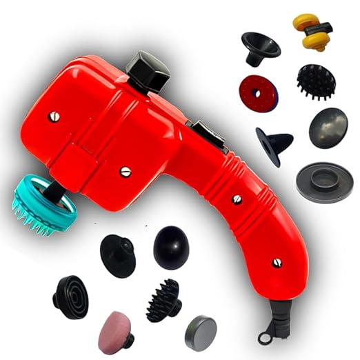 Lapras ???????? ???????????????????? ???????????????????????????????????? Electric Face & Body Massager with 14 Attachments, Speed Adjustable Facial Massager Machine for Skin Care, Pain Relief & Muscle Relaxation, Personal Care Tool