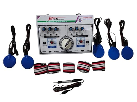 ACM ACUPRESSURE & ACUPUNTURE 6 CHENNAL STIMULATOR MACHINE