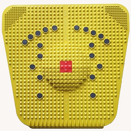 Acupressure Foot Mat Pyramidal Points with Magnets - Enhance Your Daily Wellness Routine