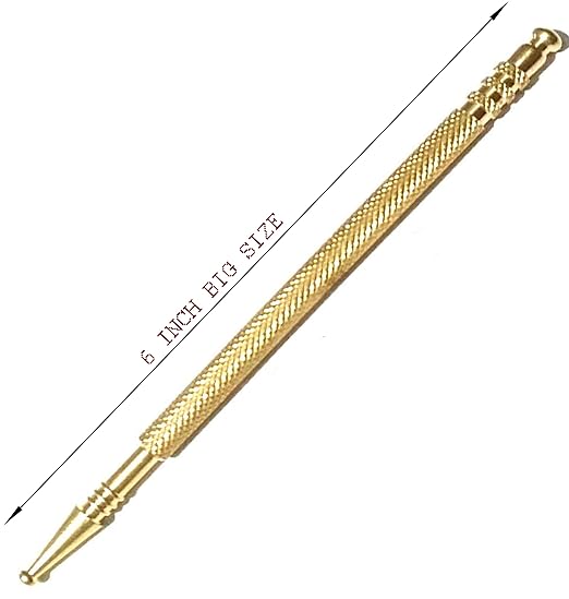 Sujok Acupressure Steel&Brass Jimmy For Sujok-Big Size-6 Inch