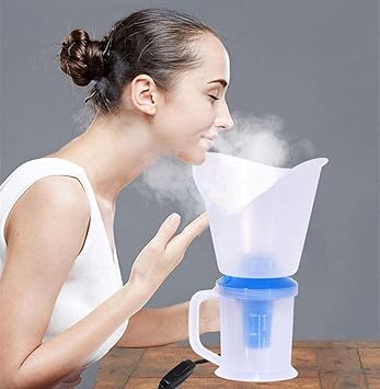 3 IN 1 Facial Steamer for Face and Nose Steamer for Cold and Cough Facial Vaporizer Steamer Machine Steam Inhaler Facial Sauna, and Facial Steamer Machine for Adults and Kids (Color-Many Very)