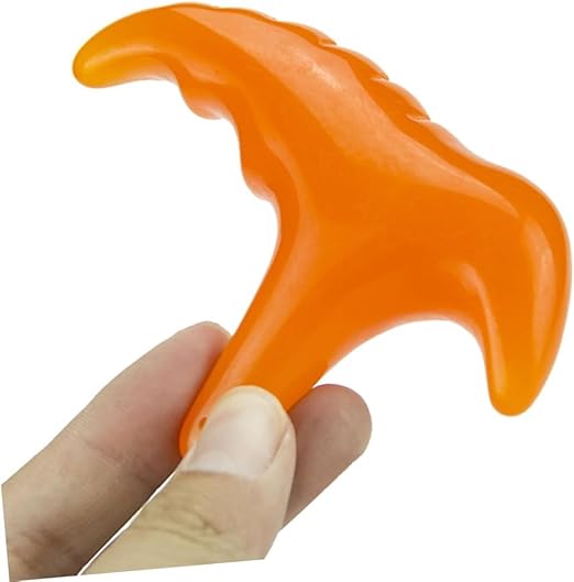 CA Lymphatic Drainage Massager, Gua Sha Tool for Body, Manual Massage Scraper for Anti Cellulite and Relieve Muscle Fatigue, Body Gua Sha Paddle (CA-XD-114)