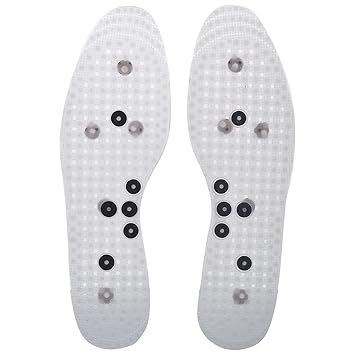 Acupressure Magnetic and Acupressure Shoe Sole | Height Increase Device for Men and Women (Malticolour)