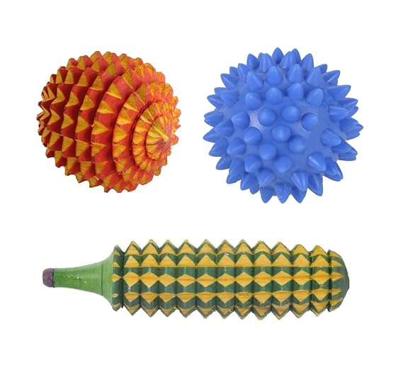 Acupressure Massage Balls and Hand Karela Roller Palm Massager Tools Stimulates pressure points for effective stress relief