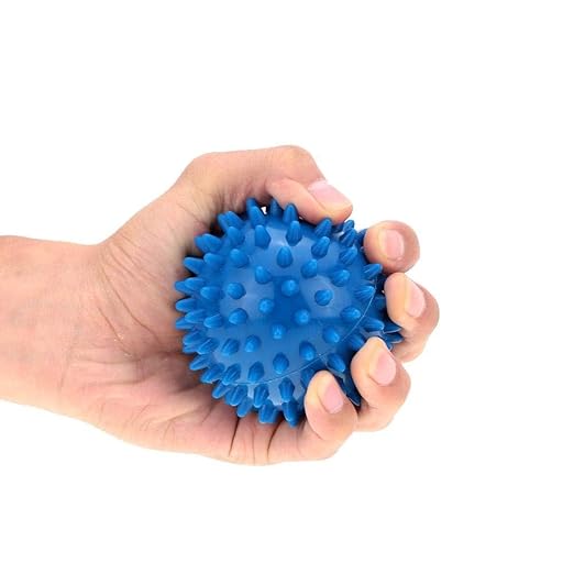 Acupressure Best Spiky & Spongy Reflex Massage Roller Ball - 3 Inch - Perfect for Foot Massage, Back, Plantar Fasciitis & All Over Body Deep Tissue Therapy