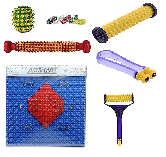Acupressure Full Body Massage Set - Relax & Revitalize with Mat, and More - Ideal for Muscle Tension Relief