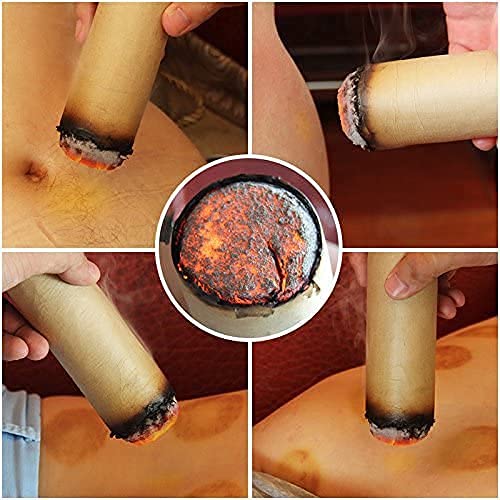 ACM ACUPRESSURE Big Thunder Fire Moxa Stick Moxibustion Rolls with Traditional Chinese Herbal Medicine