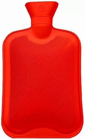 Hot Bag ORJILO Hot Water Bag (2 litre) Non Electric Rubber Bottle hot bag, hot water bag for period cramps, Heating Bottle, for Body Pain Relief Therapy, Hot and Cold Therapies. (Multicolor)