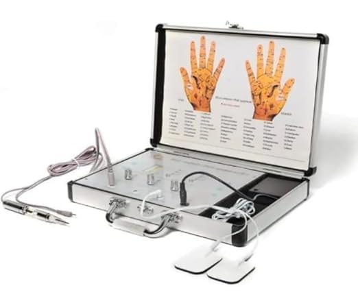 Hand Diagnosis Device Electromagnetic Therapy Full Body Massager Equipment | Full Body Quantum Analyzer Machine For Full Body Check Up | Hand Diagnosis Therapy Device | Body Detector Machine