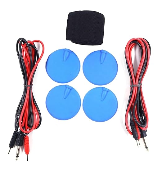 Ella Health & Beauty Electrodes Wire for Dual Channel 2 and 4 Tens for Physiotherapy Machine